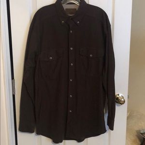 Browning buck suede men’s large button up